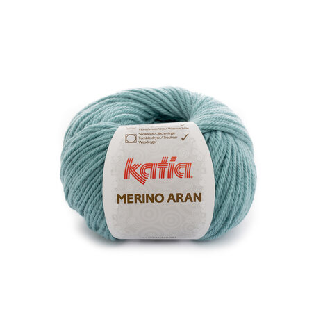 MERINO ARAN 86 Waterblauw