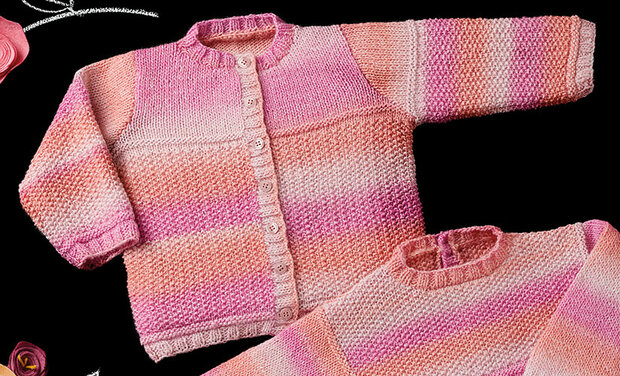 Baby Azteca 57 Roze/Beige