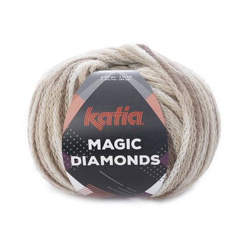 Magic Diamonds 50 Marron-écru