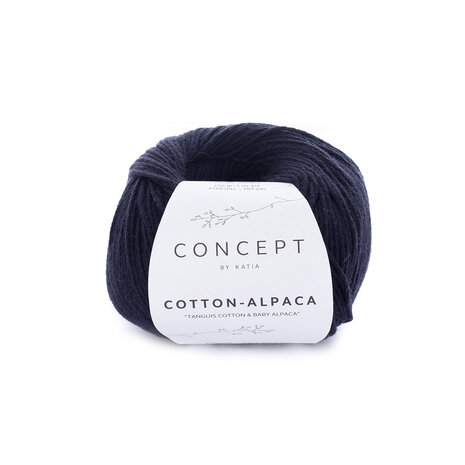 8 pelotes Cotton-Alpaca 86 Noir