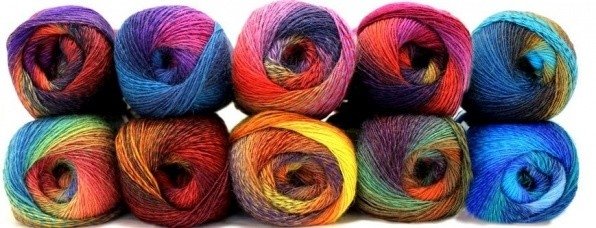 Invicta-:-laine-pour-chaussettes-multicolorées