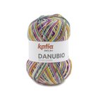 DANUBIO-SOCKS-304-Fuchsia-Geel-Turquoise-Donker-oranje