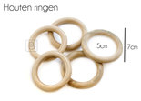 Houten-bijtringen