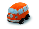 Paquet-à-crocheter-:-VW-Van-Orange