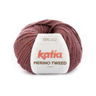 Merino-Tweed-412-Donkerroze